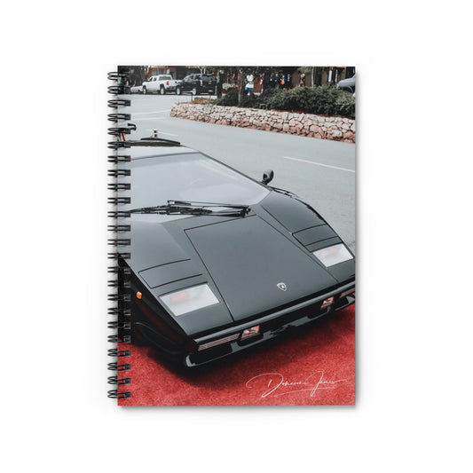 Exotic Car Collection - #801 Countach Spiral Notebook